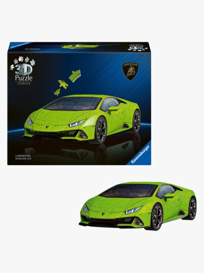 Ravensburger Lamborghini Huracan 3D Puzzle 108pc 3D Puslespill Ravensburger Lamborghini Huracan 3D Puzzle 108pc 3D Puslespill