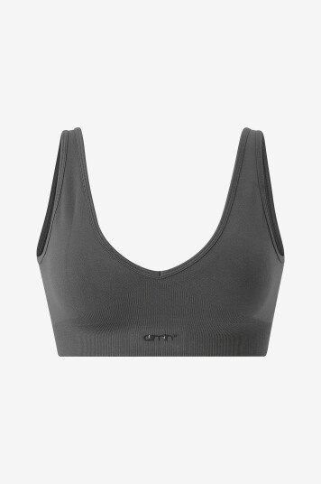 Aim'n Sports BH Shape Seamless Deep Cut Bra Grå