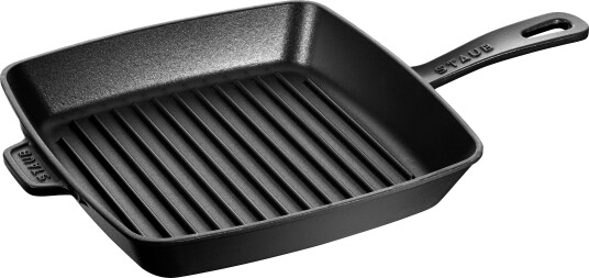Staub American grillpanne støpejern 26x26 cm