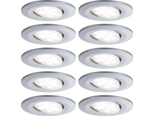 Paulmann Calla Set Ip65 3-Trinns Temperaturkontroll Bevegelig 560Lm 10X6,5W 230/12V Hvit Paulmann Calla Set Ip65 3-Trinns Temperaturkontroll Bevegelig 560Lm 10X6,5W 230/12V Hvit