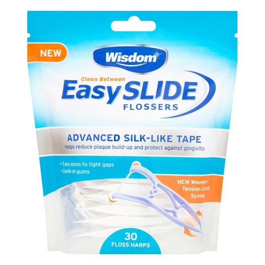 Tanntrådsbraketter Wisdom Easy Slide Tensioning 30 pcs.