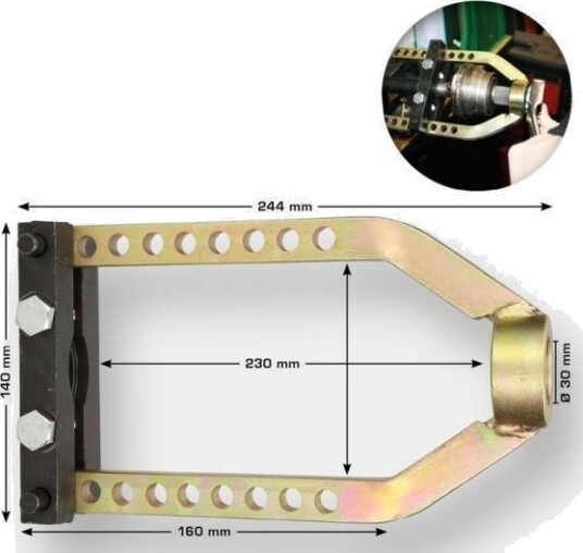 KS TOOLS BT676003 Avdrager, drivakselledd