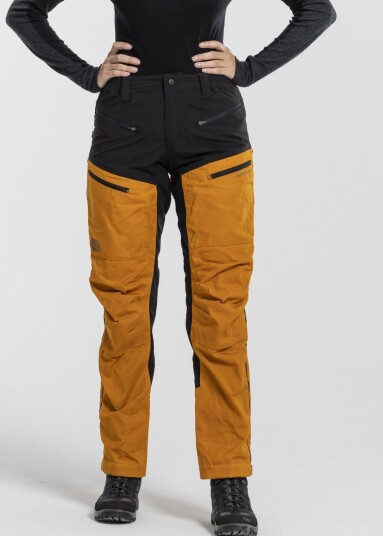 Swedemount Nordkap Stretch Pants 2.0 W Yellow/Black 34 Turbukser