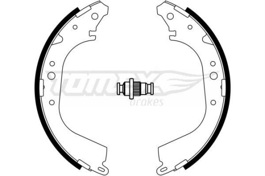Bremsesko sett TOMEX Brakes TX 23 30