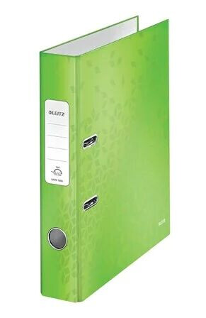 Leitz Smalordner 180 WOW Laminert kartong A4/50mm Grnn Leitz Smalordner 180 WOW Laminert kartong A4/50mm Grnn