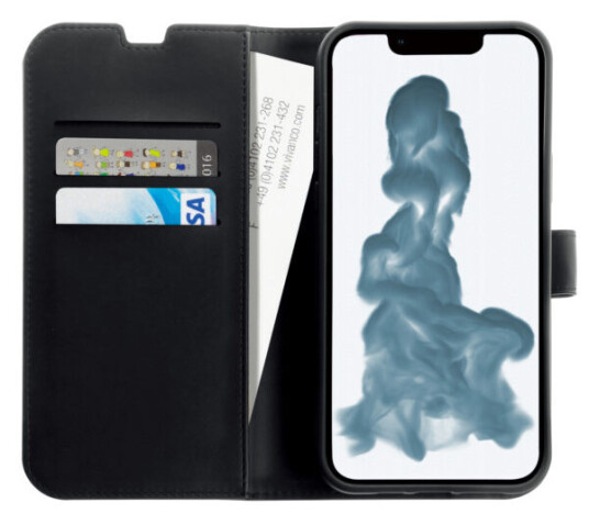 Vivanco Classic iPhone 15 Plus Lommebokdeksel Svart