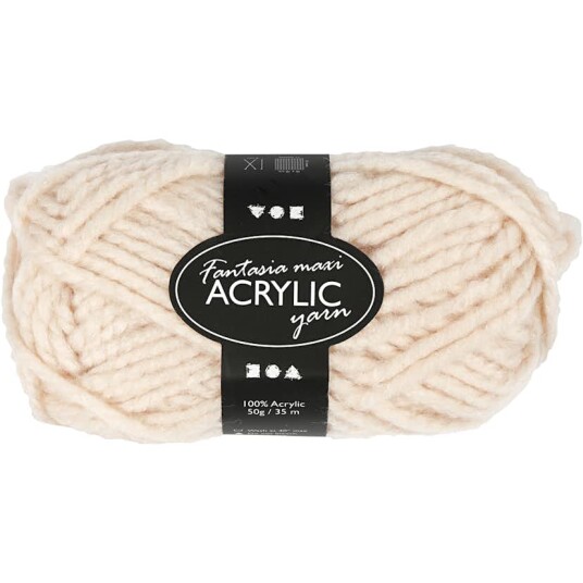 Akrylgarn Creativ Company Fantasia 35 m Stl Maxi 50 g/1 nst