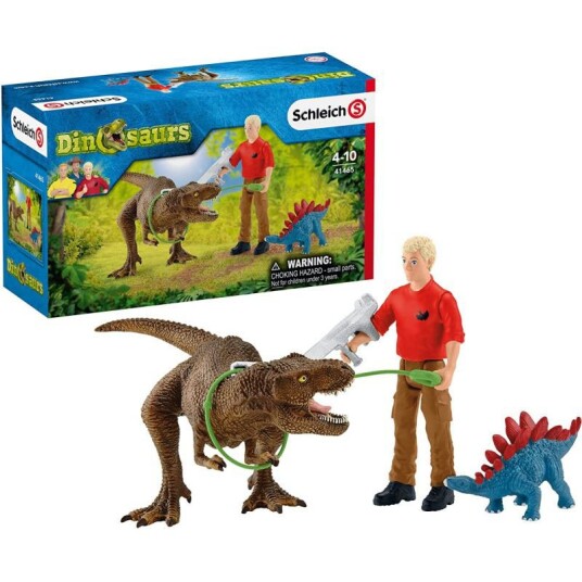 Schleich Tyrannosaurus Rex Angrepssett for Barn 4+ År