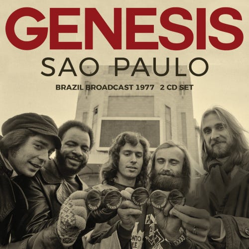 Genesis  Sao Paulo  Brazil Broadcast 1977  CD