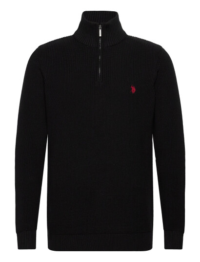 U.S. Polo Assn. Rafael Reg Hz Uspa M Knit - Black - S