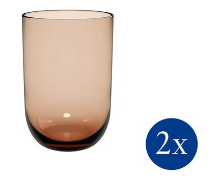 Villeroy & Boch Like longdrinkglass 38,5 cl 2-pakning Clay