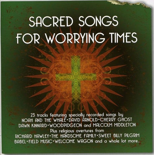 Diverse Artister  Sacred Songs For Worrying Times  CD