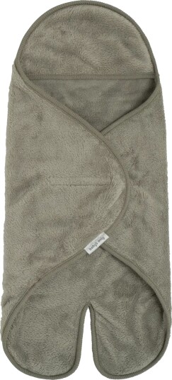 Baby"s Only Hooded Baby Teppe med Føtter Cozy Urban Green