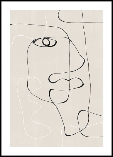 Line Expression Plakat / 50x70cm