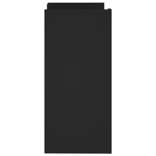 Skjenk svart 73,5x35x75 cm konstruert tre 8721102805820