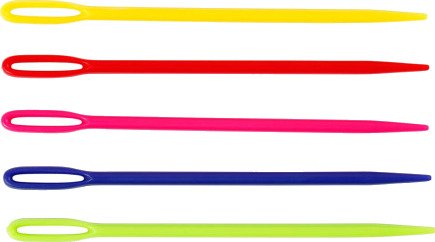 Strikkepinne 7 cm Assorterte Farger 50 stk