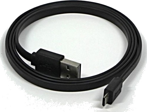 Usb-Kabel Usb-A Til Microusb 1 M Svart