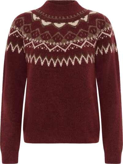 Cream Crcherrie Pullover Burgundy S Cream Crcherrie Pullover Burgundy S