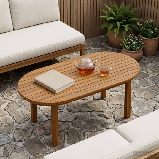 vidaXL Bordplate 80 x 40 x 3,5 cm Oval Massivt Teaktre Naturlig vidaXL Bordplate 80 x 40 x 3,5 cm Oval Massivt Teaktre Naturlig