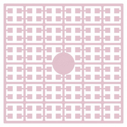 Pixelhobby Midi Perler 447 Meget lys Dus Lilla 2x2mm 140 pixels