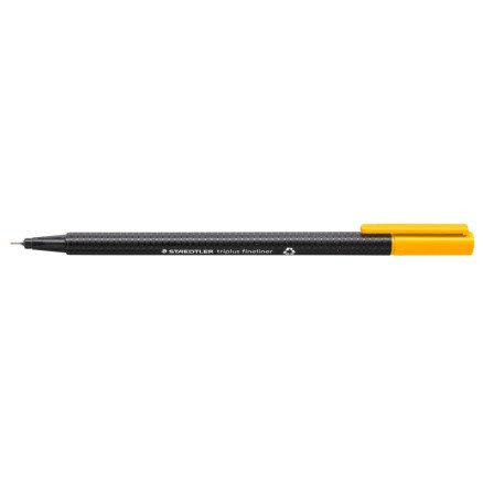 Staedtler Triplus Fineliner Fiberpenn Lys Gul 02 0,3mm   1 stk