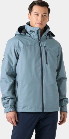 Helly Hansen Crew Hooded Pile Jacket Herre Marineblå L