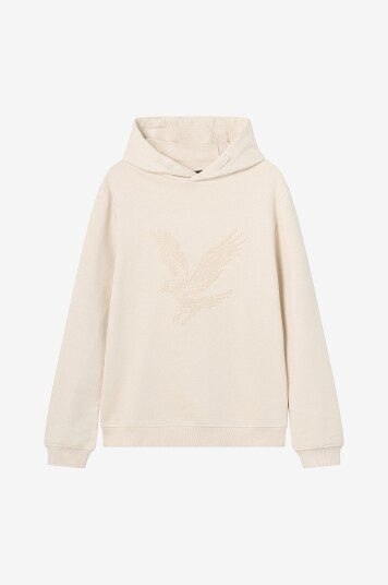 Lyle & Scott Hettegenser Towelling Eagle Beige Lyle & Scott Hettegenser Towelling Eagle Beige