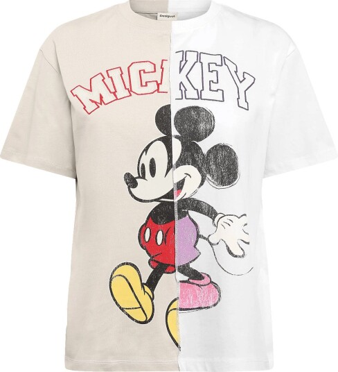 Desigual Ts_Mig_Mickey WHITE M Desigual Ts_Mig_Mickey WHITE M