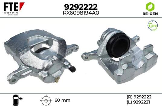 FTE 9292222 Bremsecaliper FTE 9292222 Bremsecaliper