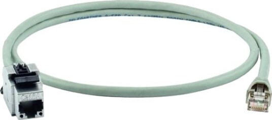 Telegärtner Cat6A S/FTP 7.5m grå L00004A0128