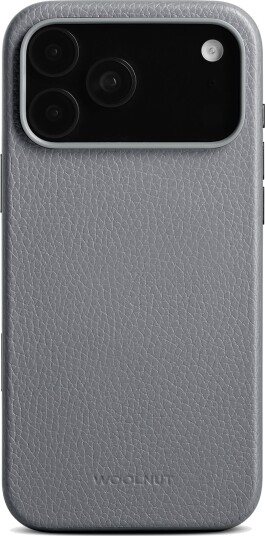 Woolnut skinndeksel (iPhone 17 Pro Max) Grå