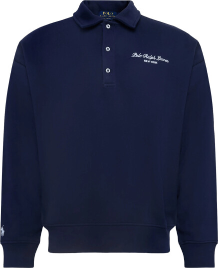 Polo Ralph Lauren Seasonal Fleece Knt Sweatshirt Navy L