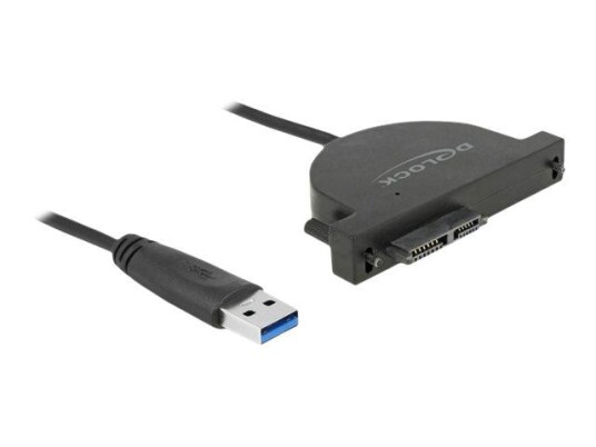 Delock USB 3.0 to Slim SATA Converter - Diskkontroller - SATA 6Gb/s - USB 3.0