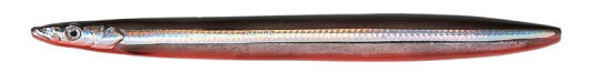 Savage Gear 3D LINE THRU SANDEEL 12.5CM 19G SINKING BLACK RED