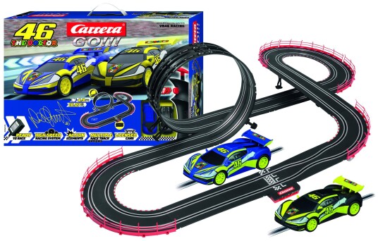 Carrera GO VR46 Bilbanesett 1:43 Analog 4,9 m Bane