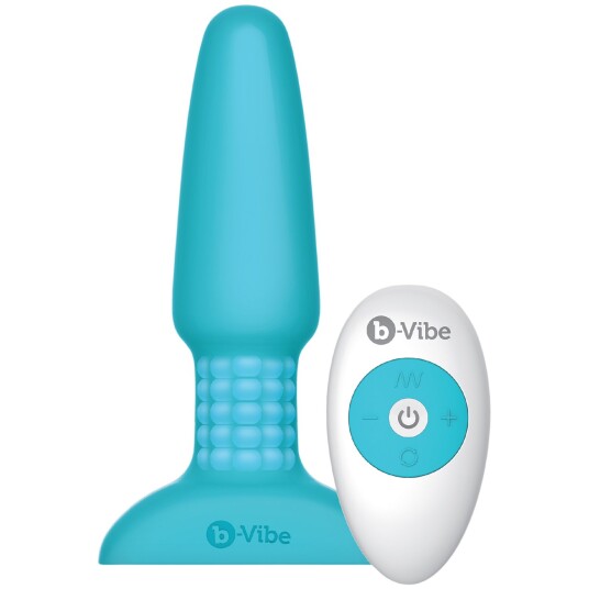 Vibe B-Vibe Fjernstyrt Rimming Plug       - Blå