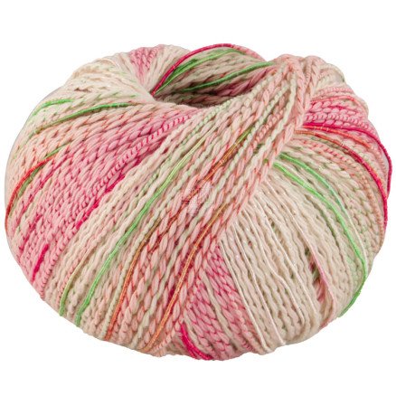 Lana Grossa Torto Garn 5 Pastellgrønn/rosa/oransje/grønn/lysegrå Lana Grossa Torto Garn 5 Pastellgrønn/rosa/oransje/grønn/lysegrå