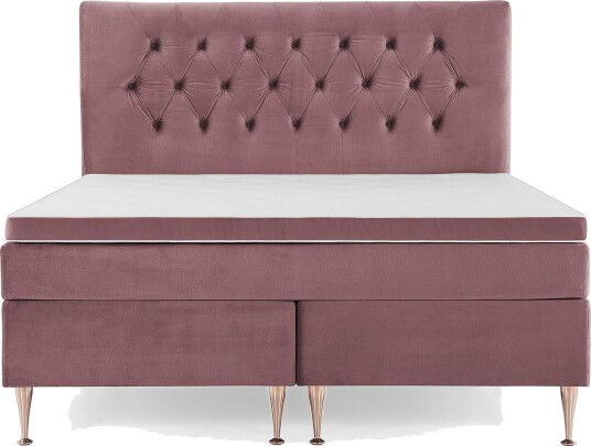 Royal Velvet Komplett Sengepakke 180x200 cm Rosa Fløyel/Høye Rosében