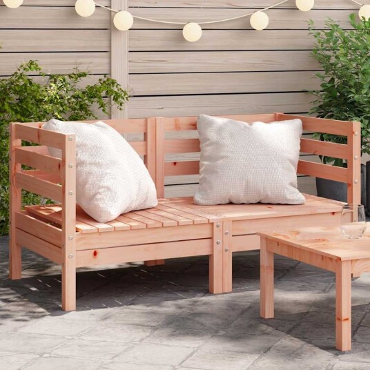 Hagesofaer for hjørne 2 stk heltre douglasgran 837989 Hagesofaer for hjørne 2 stk heltre douglasgran 837989