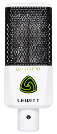 Lewitt Lct 240 Kondensatormikrofon, Hvit For Live Og Studio Lewitt Lct 240 Kondensatormikrofon, Hvit For Live Og Studio