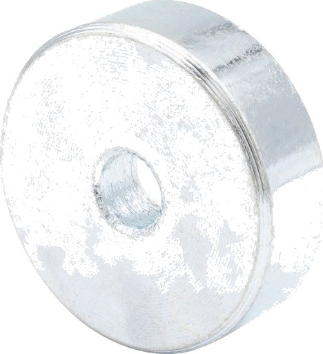 Neodymium Pottemagnet Ø20x6,0 Med Undersænket Skruehul Ø4,5 Mm