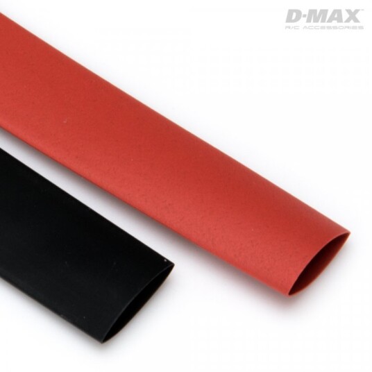 DynoMAX B9209 Heat Shrink Tube Red & Black D10/W15.5mm x 1m