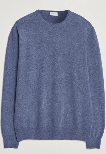 Morgano Wool/Cashmere Crewneck Jeans