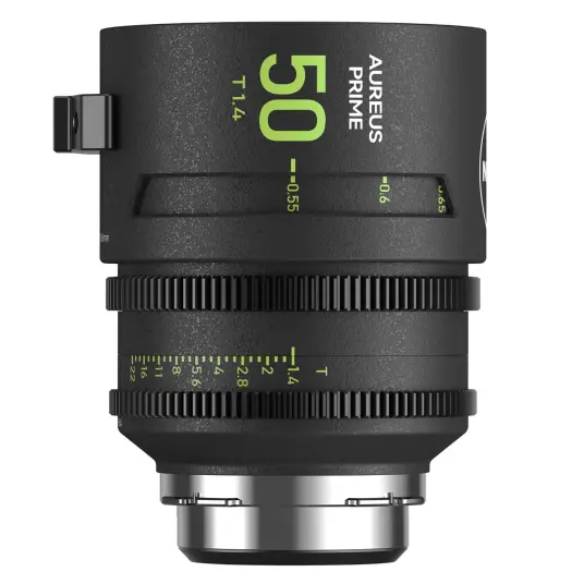 NiSi Aureus Prime 50mm T1.4 Cine Lens. PL-Mount