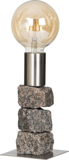 Alf Bordlampe Granitt / Stål