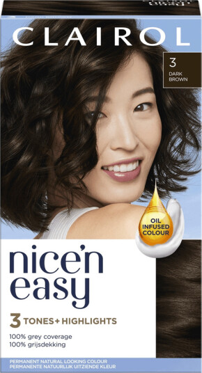 Clairol Nice"n Easy 3 Dark Brown Clairol Nice"n Easy 3 Dark Brown