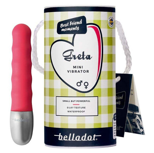 Belladot Greta minivibrator Rød Belladot Greta minivibrator Rød