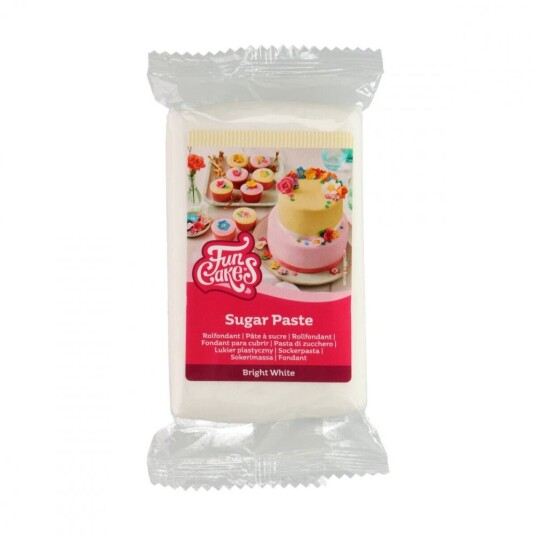 Hvit Fondant Fra Funcakes 250g Hvit Fondant Fra Funcakes 250g