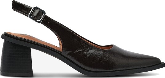Bianco Slingbackser biaLeonora Slingback Pump Faux Leather Brun