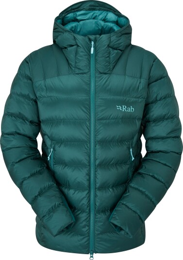 RAB Electron Pro Jacket Dame Green Slate 12